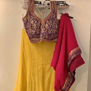 Indian Outfit: Lengha Three Piece